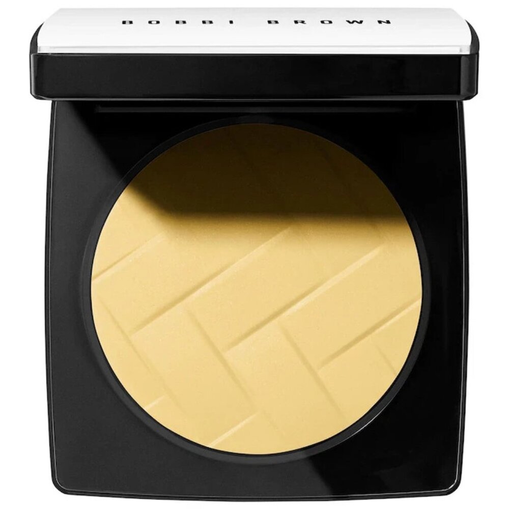 NEW Bobbi Brown Vitamin Enriched Pressed Finishing Powder YELLOW /100%AUTHENTIC
